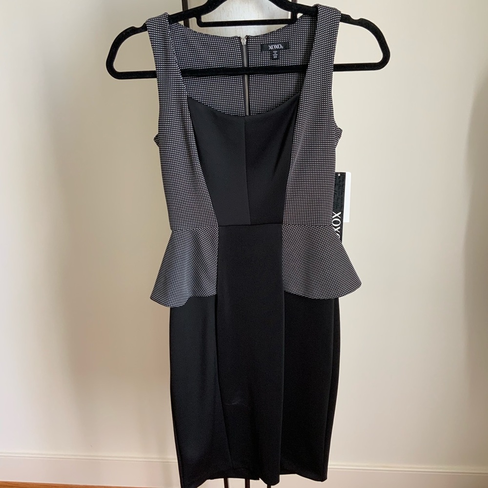XOXO Peplum Dress 0